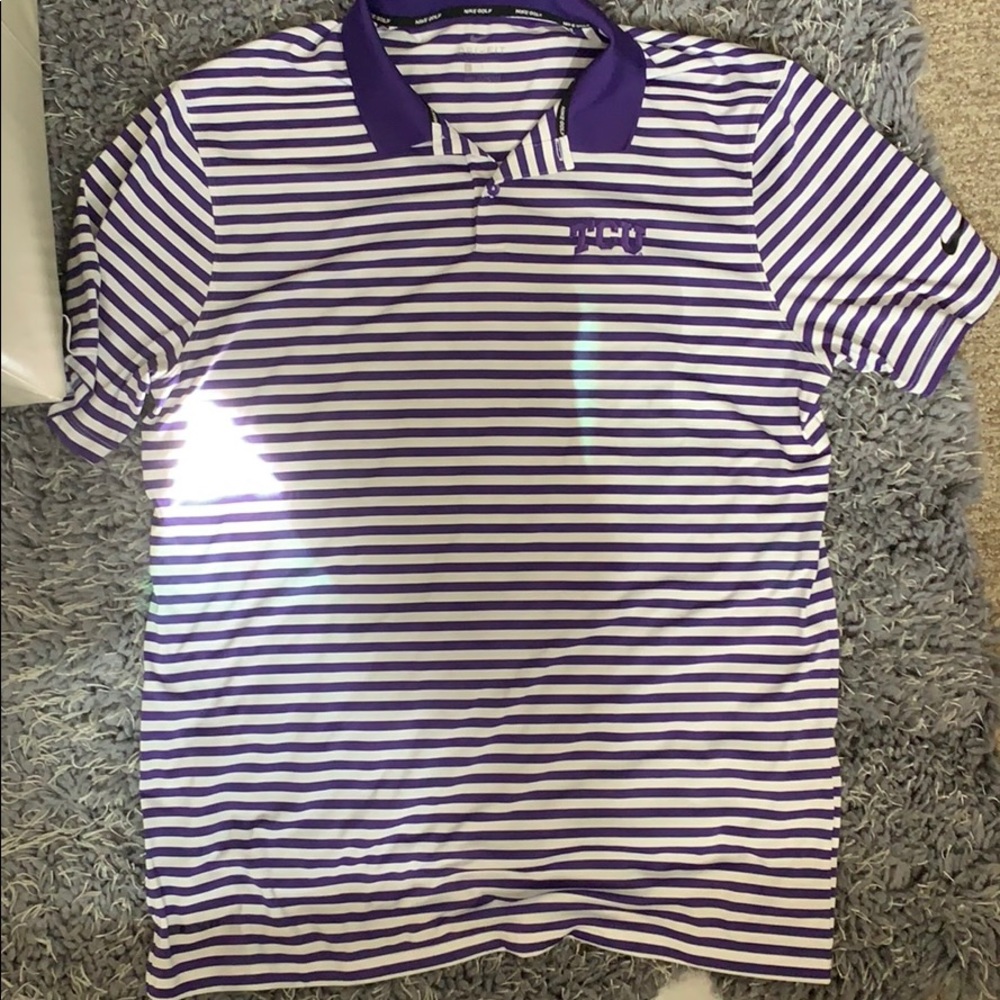 TCU Texas Christian University game day polo!Large